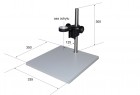 - Folding stand for Hakko FR-810B, FR-811, FR-702 with base