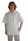  - ESD polo shirt, white, weak, short sleeve (e)