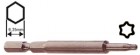  - Torx bit V-32X H5-(7)-100